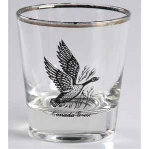 Vintage federal glass Canadian goose